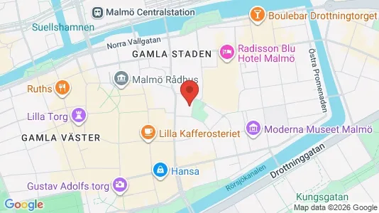 Kontorlokaler til leje i Malmø Centrum - Foto fra Google Street View