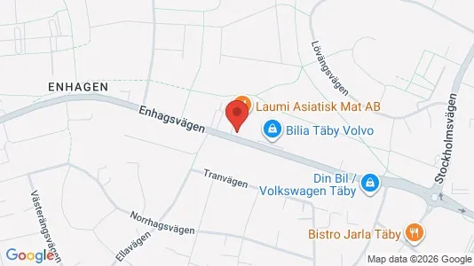 Büros zur Miete i Täby – Foto von Google Street View