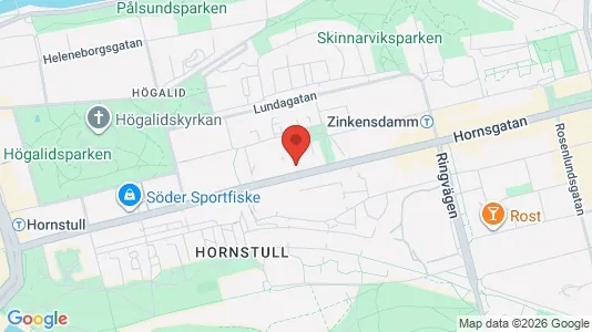Lokale biurowe Do wynajęcia i Södermalm - kort over placeringen