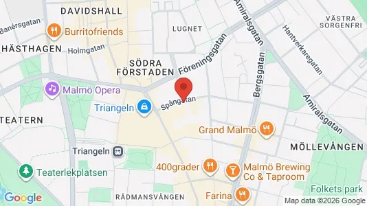 Kontorlokaler til leje i Malmø Centrum - Foto fra Google Street View