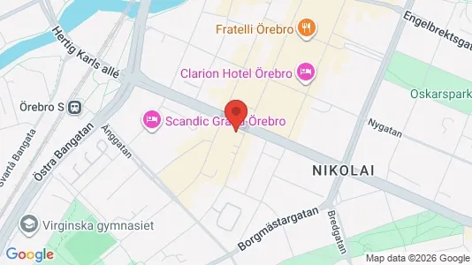 Kontorlokaler til leje i Örebro - Foto fra Google Street View