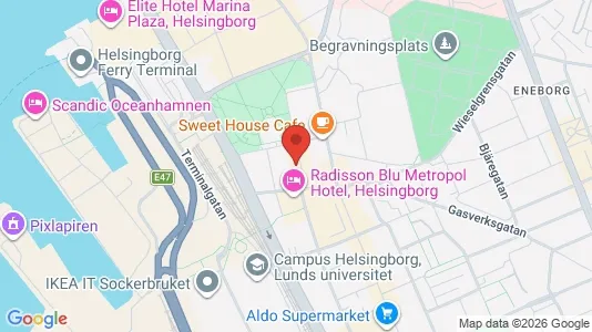 Kantorruimte te huur i Helsingborg - Foto uit Google Street View