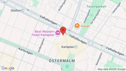 Büros zur Miete i Östermalm – Foto von Google Street View