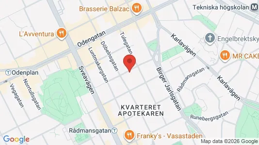 Office spaces for rent i Vasastan - Photo from Google Street View