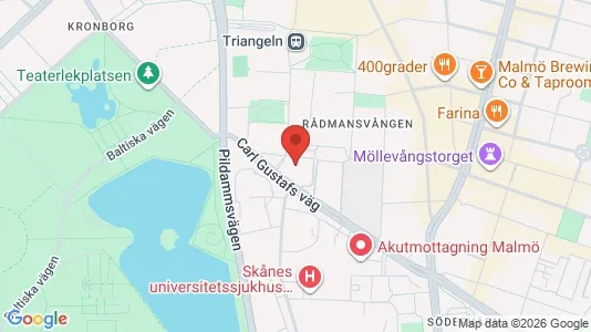 Kontorlokaler til leje i Malmø Centrum - Foto fra Google Street View