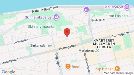 Kontorlokaler til leje i Södermalm - Foto fra Google Street View