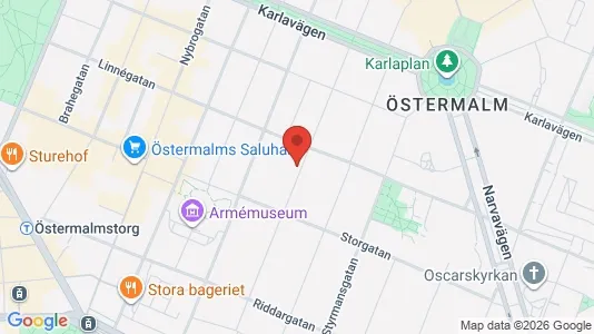 Espacios de oficina En alquiler i Östermalm - Foto de Google Street View