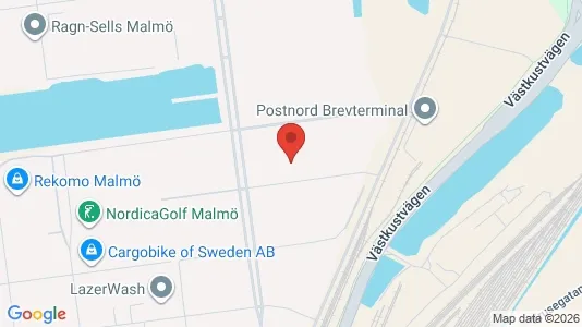 Værkstedslokaler til leje i Malmø Centrum - Foto fra Google Street View