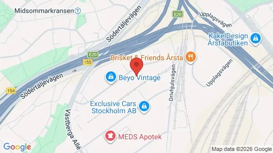 Lagerlokaler för uthyrning i Söderort – Foto från Google Street View