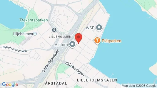 Kontorlokaler til leje i Södermalm - Foto fra Google Street View