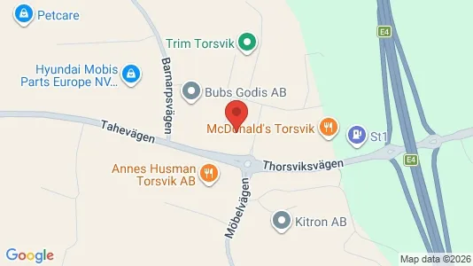 Verkstedhaller til leie i Jönköping - kort over placeringen