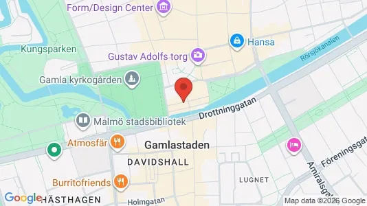 Kontorlokaler til leje i Malmø Centrum - Foto fra Google Street View