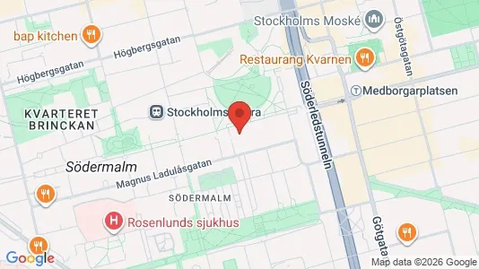 Kontorlokaler til leje i Södermalm - Foto fra Google Street View