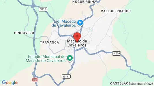 Shops for rent i Macedo de Cavaleiros - Photo from Google Street View
