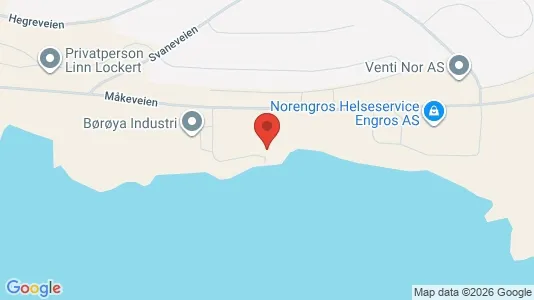 Lokaler til leje i Hadsel - kort over placeringen