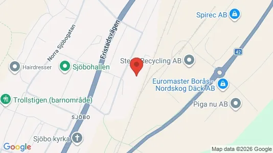 Industrilokaler för uthyrning i Sjöbo – Foto från Google Street View