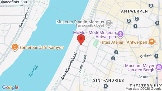 Lokaler til leie i Stad Antwerp – Bilde fra Google Street View