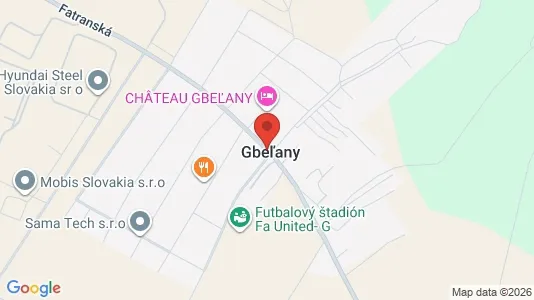 Lokaler til leje i Žilina - Foto fra Google Street View