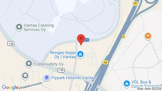 Lokaler til leje i Vantaa - Foto fra Google Street View