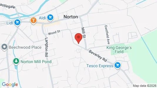 Kantorruimte te huur i Beverley - North Humberside - Foto uit Google Street View