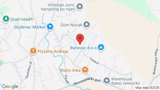 Liikekiinteistöt Vuokrattavana i Dubrava - Kuva Google Street Viewstä