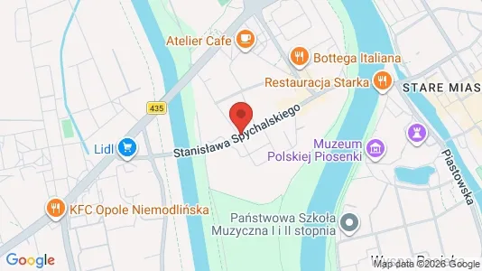 Büros zur Miete i Opole – Foto von Google Street View