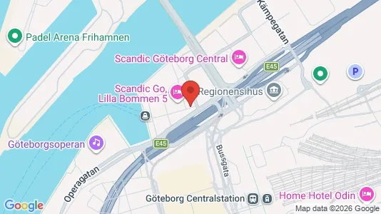 Kontorlokaler til leje i Gøteborg Centrum - Foto fra Google Street View