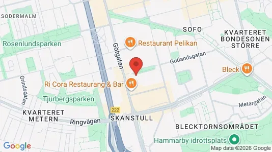 Kontorlokaler til leje i Södermalm - Foto fra Google Street View