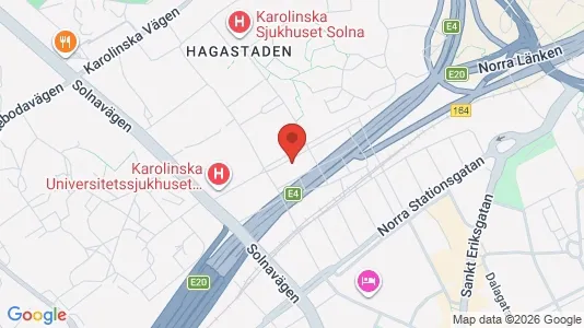 Office spaces for rent i Solna - Photo from Google Street View
