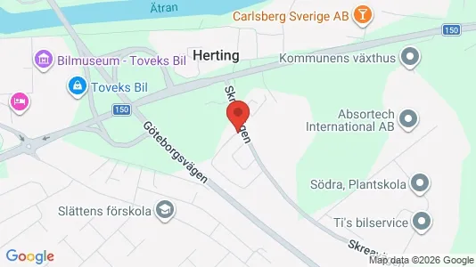 Toimistotilat Vuokrattavana i Falkenberg - Kuva Google Street Viewstä