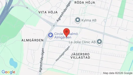 Büros zur Miete i Malmö City – Foto von Google Street View