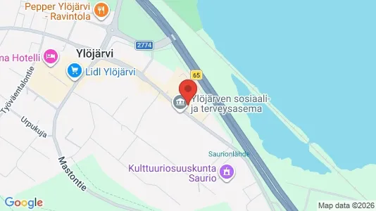 Gewerbeflächen zur Miete i Ylöjärvi – Foto von Google Street View