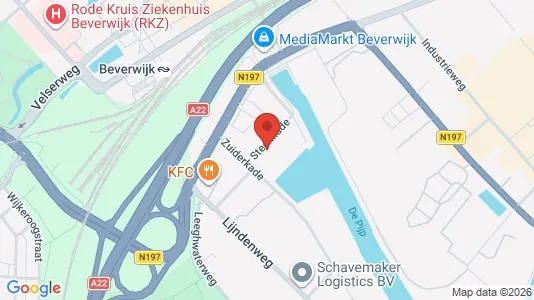 Toimistotilat Vuokrattavana i Beverwijk - Kuva Google Street Viewstä