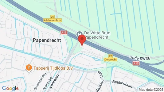 Büros zur Miete i Papendrecht – Foto von Google Street View