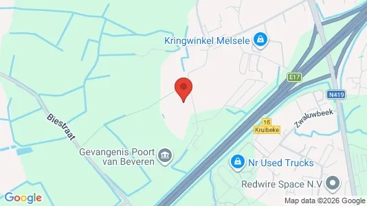 Commercial properties for rent i Beveren - kort over placeringen