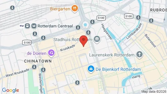 Kontorlokaler til leje i Rotterdam Centrum - Foto fra Google Street View
