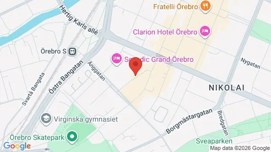 Lokale biurowe Do wynajęcia i Örebro - kort over placeringen