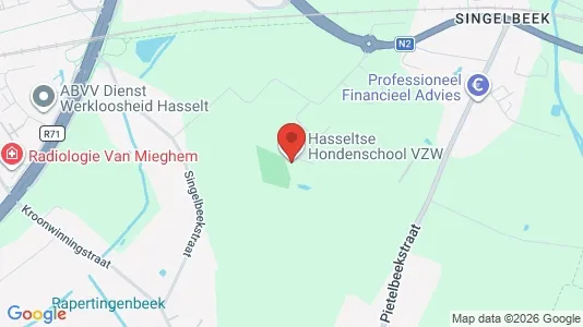 Varastot Myynnissä i Hasselt - kort over placeringen
