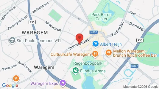 Propiedades comerciales En alquiler i Waregem - Foto de Google Street View