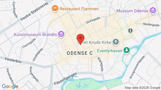 Lokaler til leie i Odense C – Bilde fra Google Street View