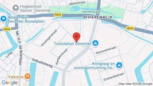 Office spaces for sale i Deventer - kort over placeringen