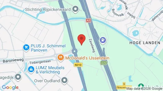 Propiedades comerciales En venta i IJsselstein - kort over placeringen