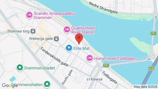Büros zur Miete i Drammen – Foto von Google Street View