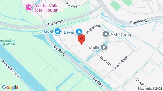 Gewerbeflächen zur Miete i Houten – Foto von Google Street View