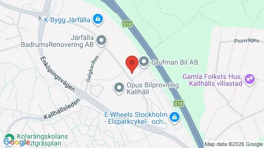 Büros zur Miete i Järfälla – Foto von Google Street View
