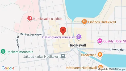 Büros zur Miete i Hudiksvall – Foto von Google Street View