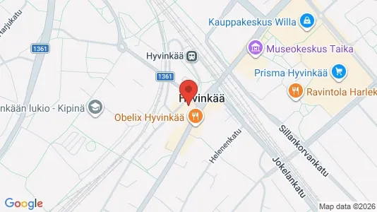 Kontorlokaler til leje i Hyvinkää - Foto fra Google Street View
