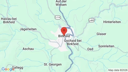 Restauranglokaler för uthyrning i Birkfeld – Foto från Google Street View