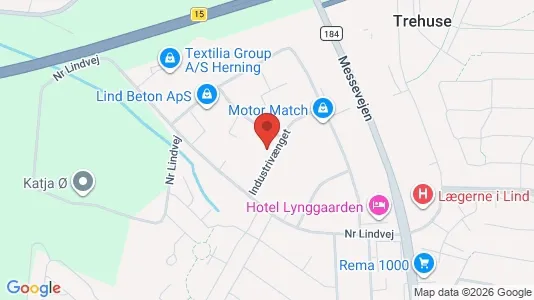 Kontorlokaler til leje i Herning - Foto fra Google Street View