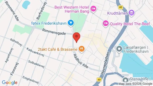 Praktijkruimtes te huur i Frederikshavn - Foto uit Google Street View